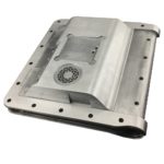 Sheet metal enclosures made from stainless steel 304 with hairline finish on each surface