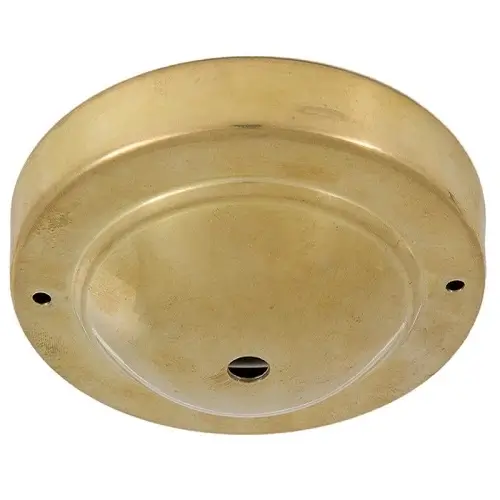 Brass canopy is used as a decorative or functional cover