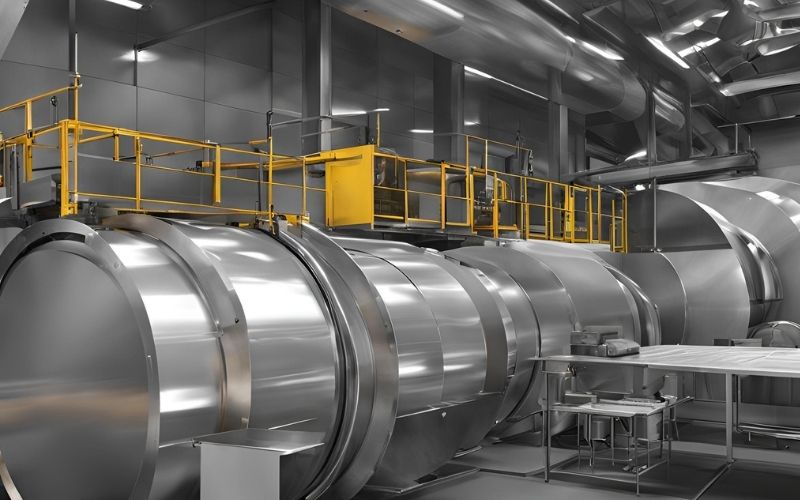 Sheet metal duct fabrication