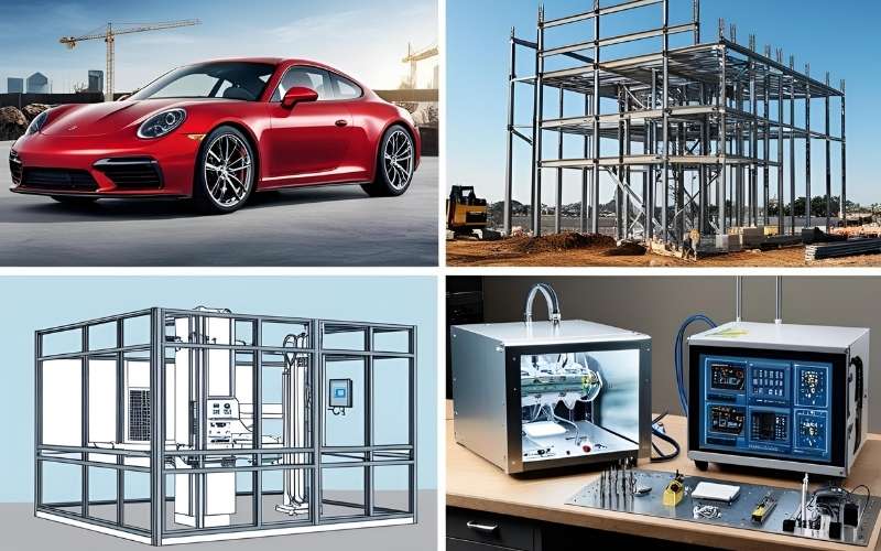 applications of custom sheet metal fabrication