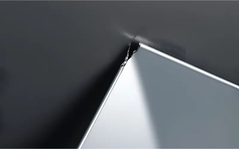 sheet metal bending defects (edge cracking)