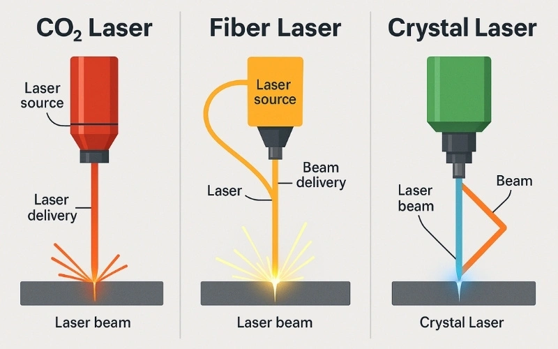 common laser cutting technologies