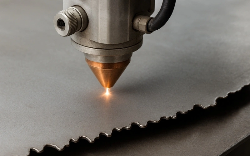 co2 laser cutting problems wavy cuts