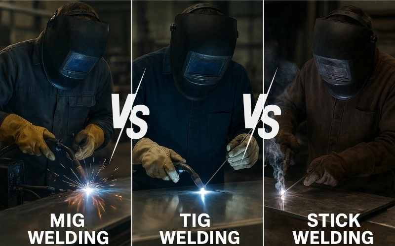 mig vs tig vs stick welding
