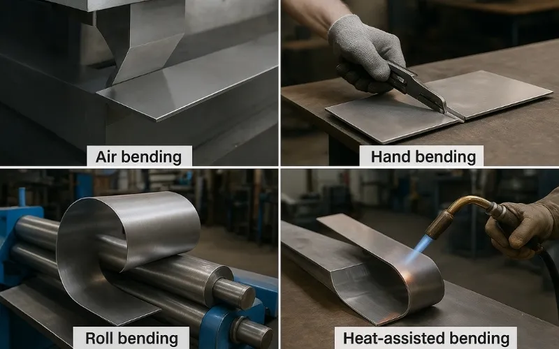 four common stainless steel bending methods