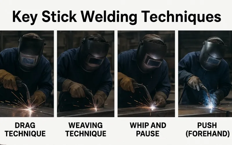 example of stick welding techniques