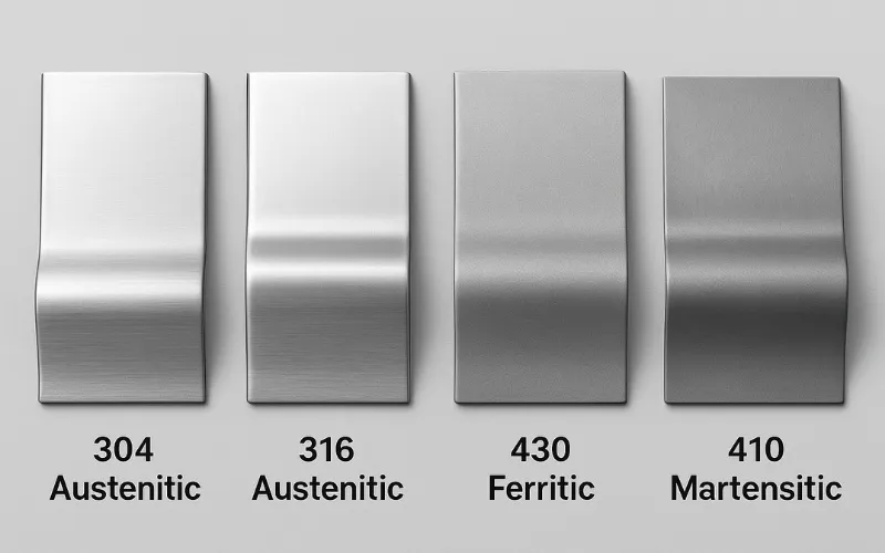 choosing the right stainless steel can affect bending quality