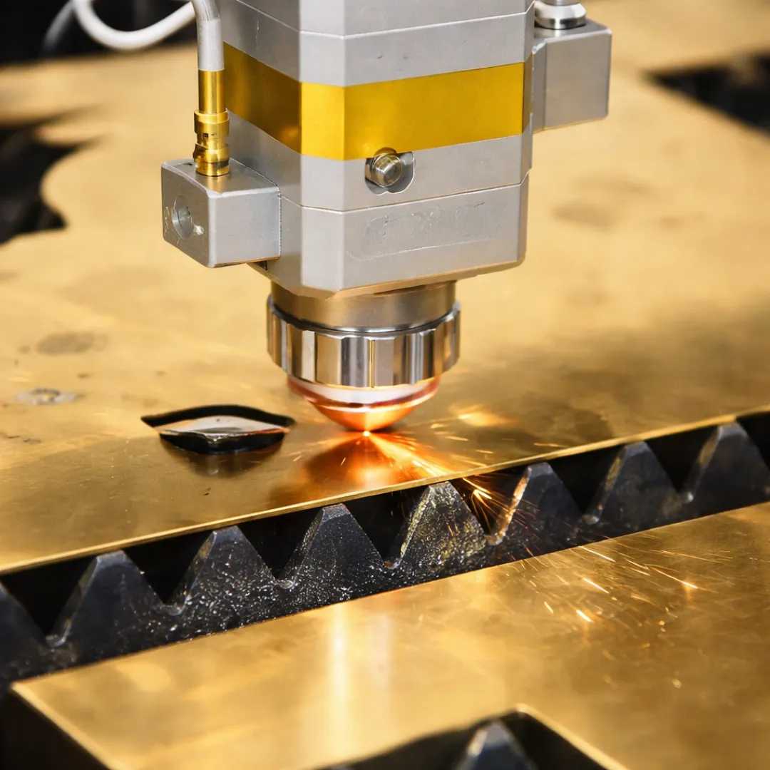 0.8mm brass sheet laser cut