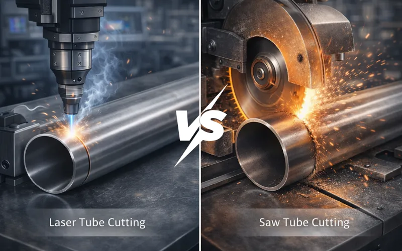 laser vs saw tube cutting